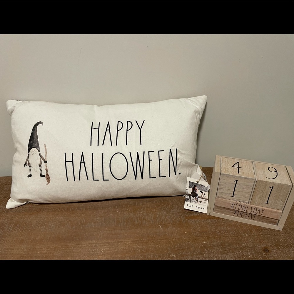 New Rae Dunn Halloween pillow